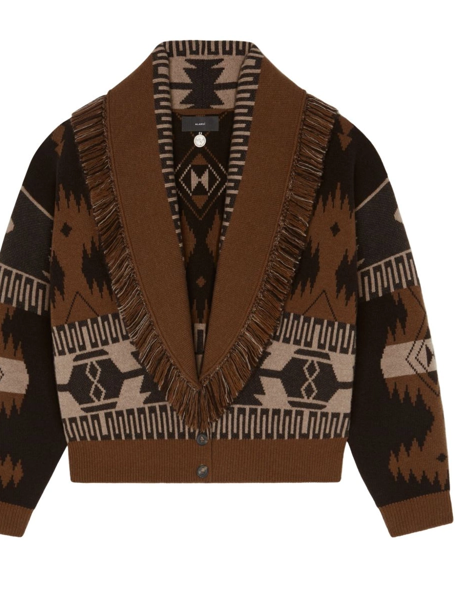 cardigan Women Alanui patterned-jacquard 0824